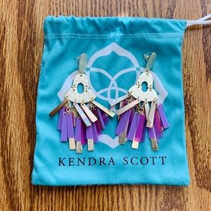 EUC Kendra Scott Kitty earrings